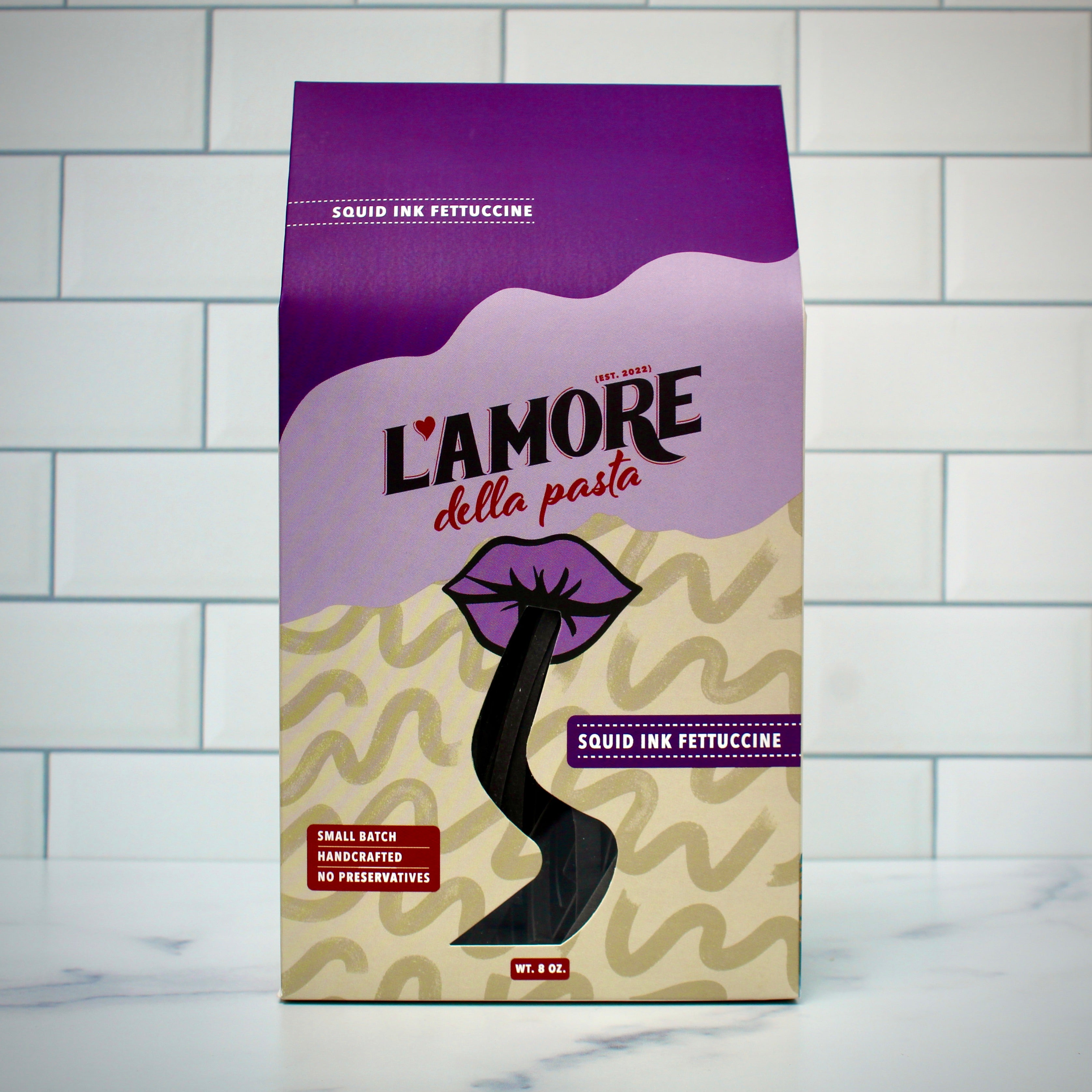 Squid Ink Fettucine
